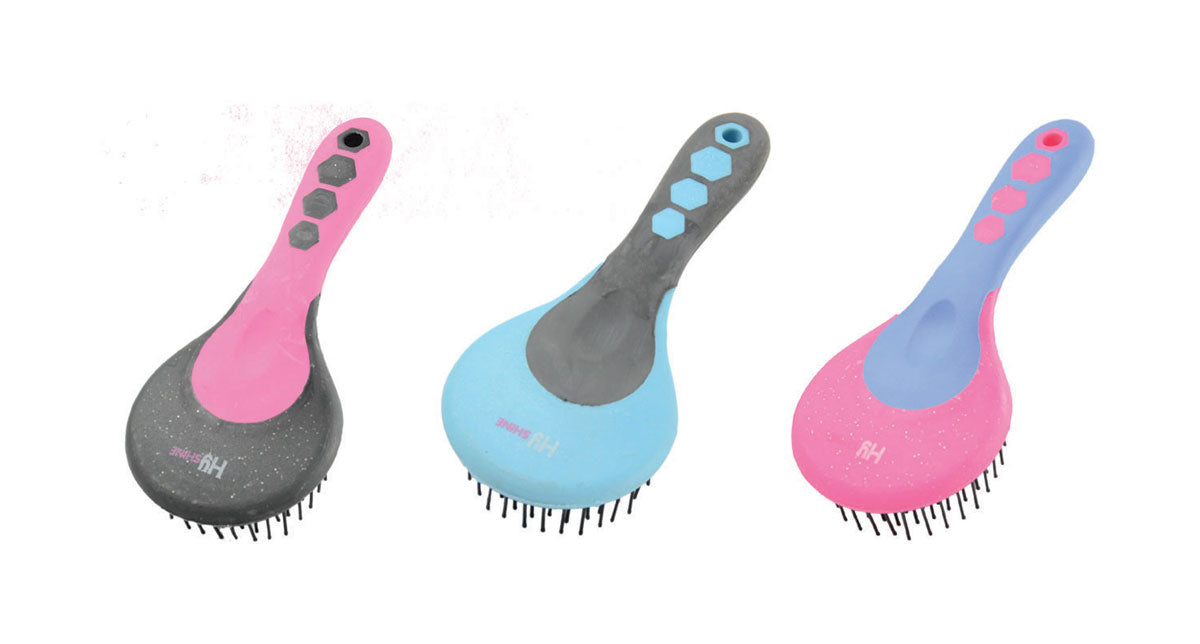 Hy Equestrian Glitter Mane & Tail Brush