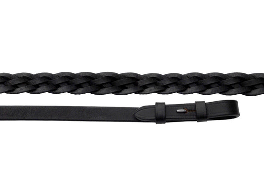 Windsor Equestrian Leather Plaited Reins