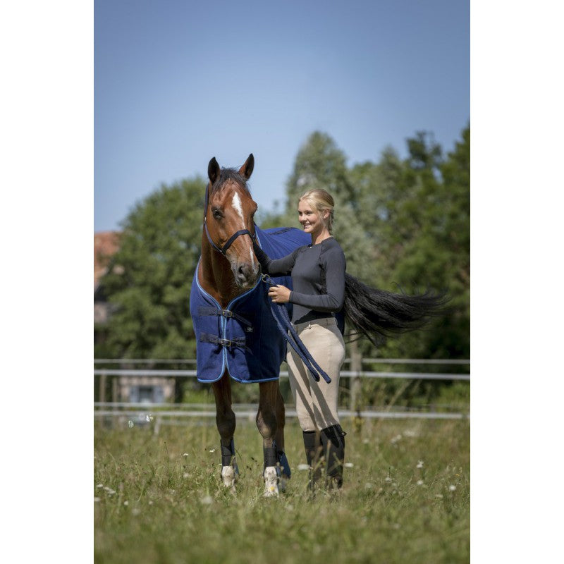 RIDING WORLD POLAR FLEECE SHEET WITH CROSS SURCINGLES