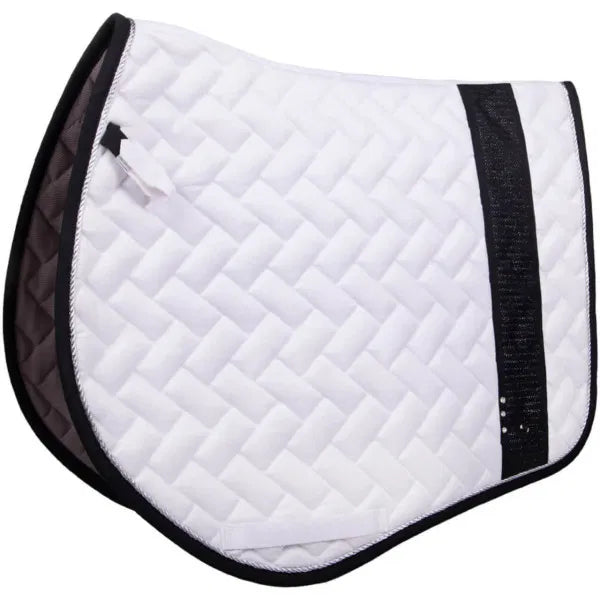 QHP Kae Saddlepad -White
