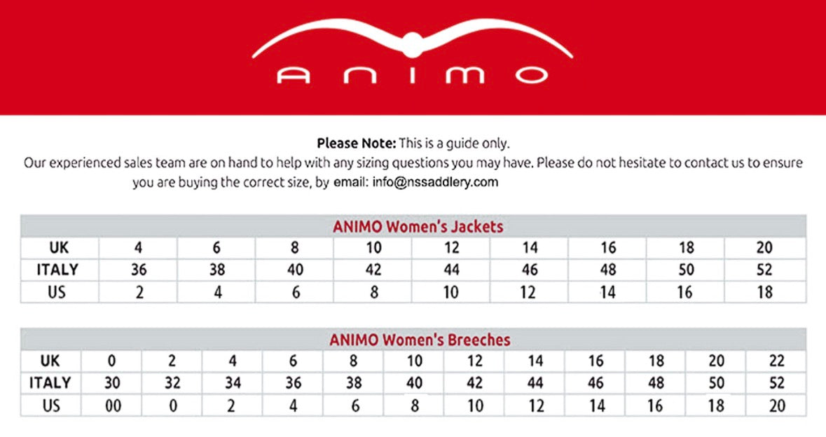 ANIMO NOWHERE FULL GRIP BREECHES - WHITE