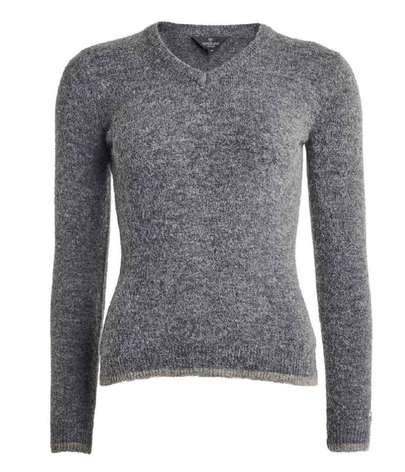 Kingsland KLAzurra Knitted Sweater -GREY