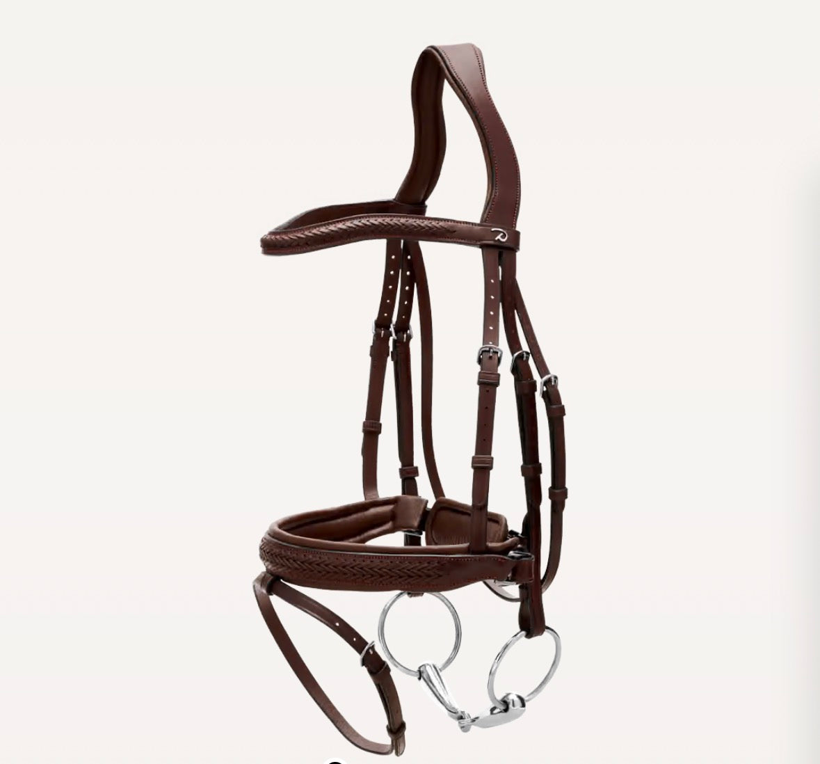 Dy’on Plaited Flash Noseband Bridle NE