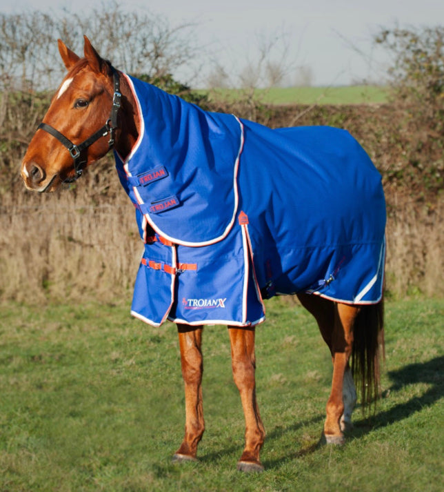 Trojan Xtra Dual Turnout Rug & Neck Set