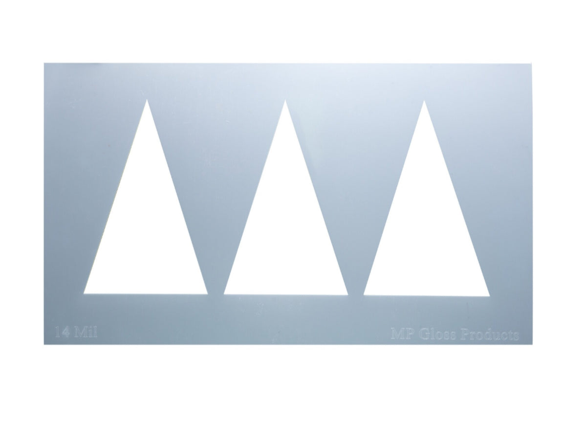 MP Shark's Teeth Stencil