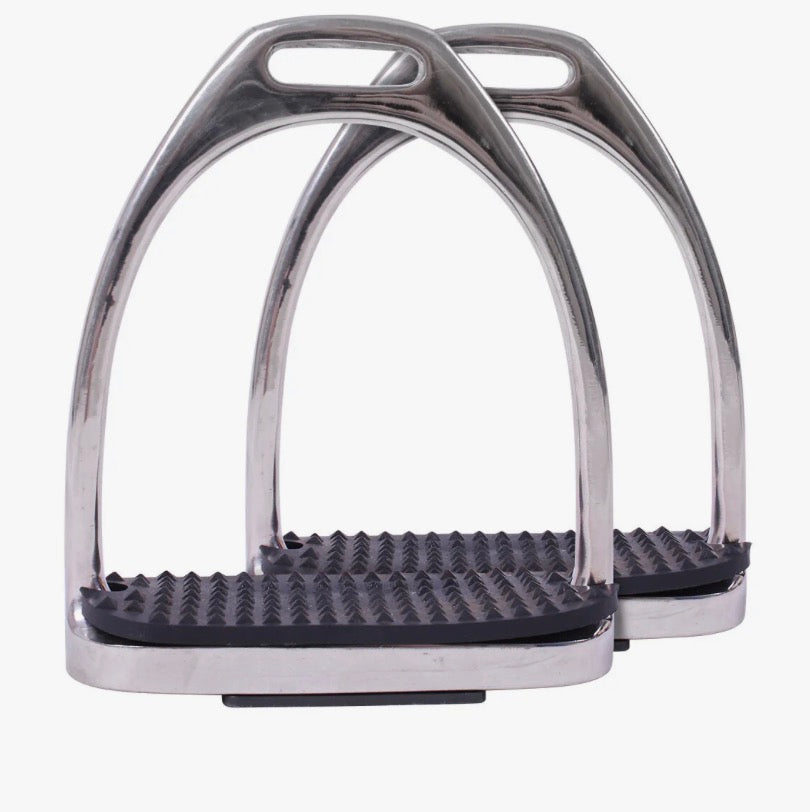 QHP Stirrup Irons 12cm