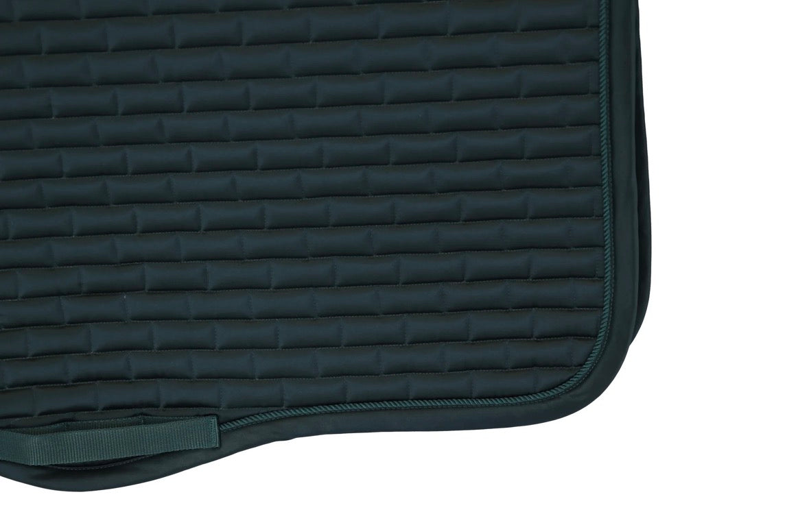 Tesoro Satin Saddle Pad- Emerald