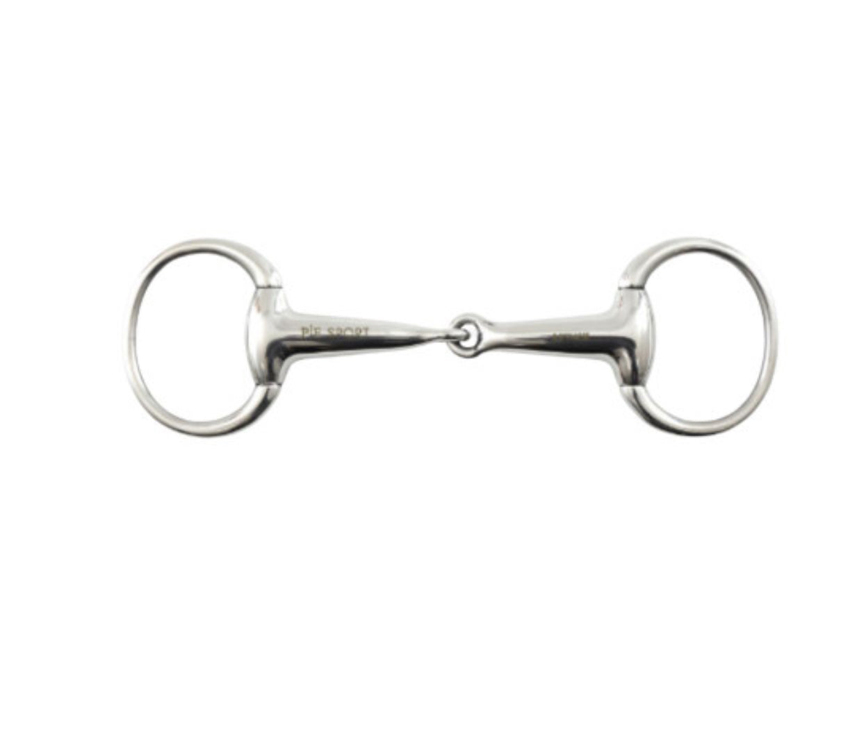 Hollow Mouth Eggbutt Snaffle Bit