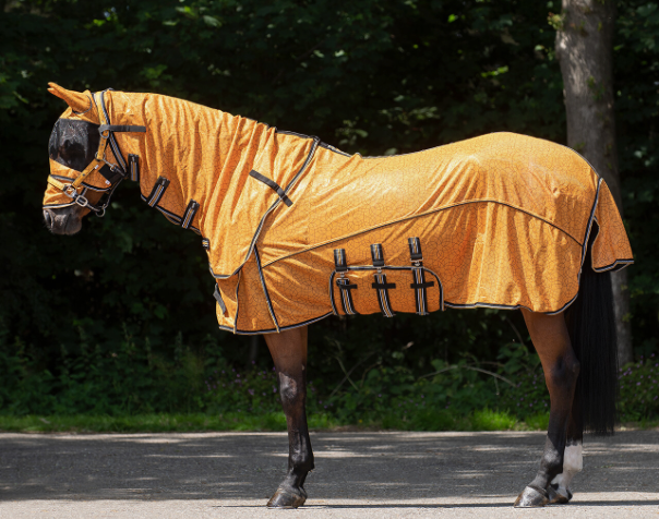 Anti-fly sheet collection with neck and hood