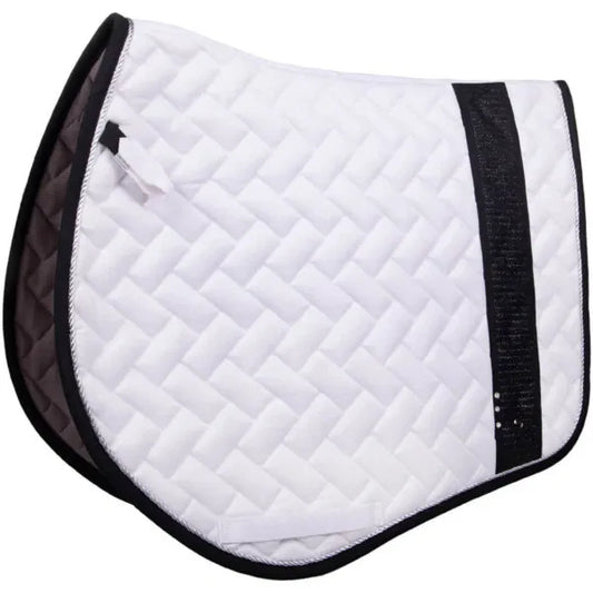 QHP Kae Saddlepad -White