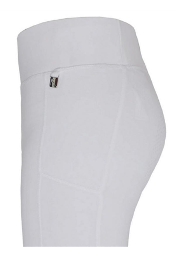 Kingsland Katinka W FTec2 Full Grip White Tights