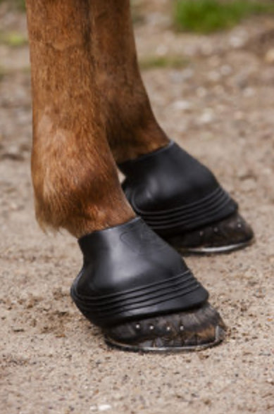 Gel Over-Reach Boots - BLACK