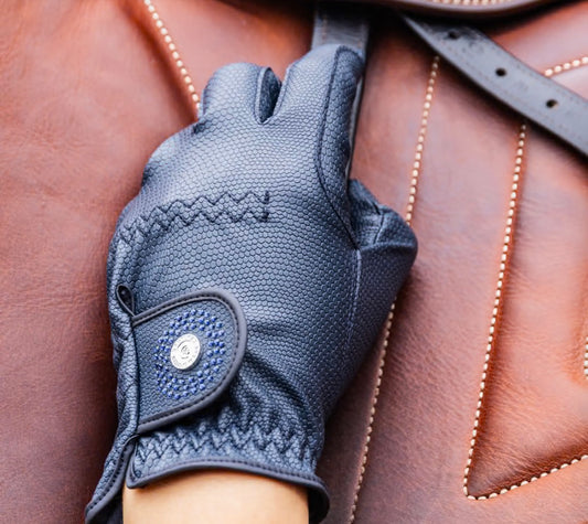 Kentucky Riding Gloves grip glitter