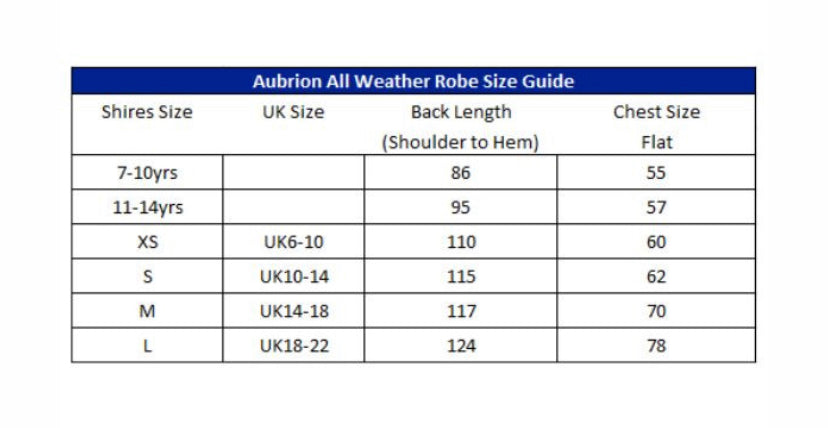Aubrion All Weather Robe - Unisex
