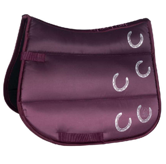 HKM Saddle Pad & Fly Veil Set