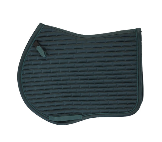 Tesoro Satin Saddle Pad- Emerald