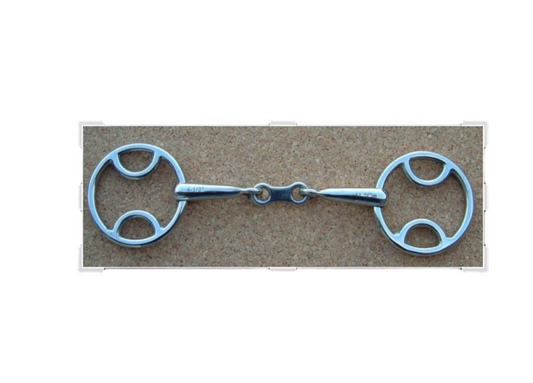LOOP RING (WILKIE) FRENCH LINK SNAFFLE
