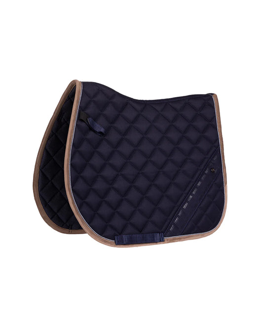 QHP Summer Focus Saddle Pad - Navy